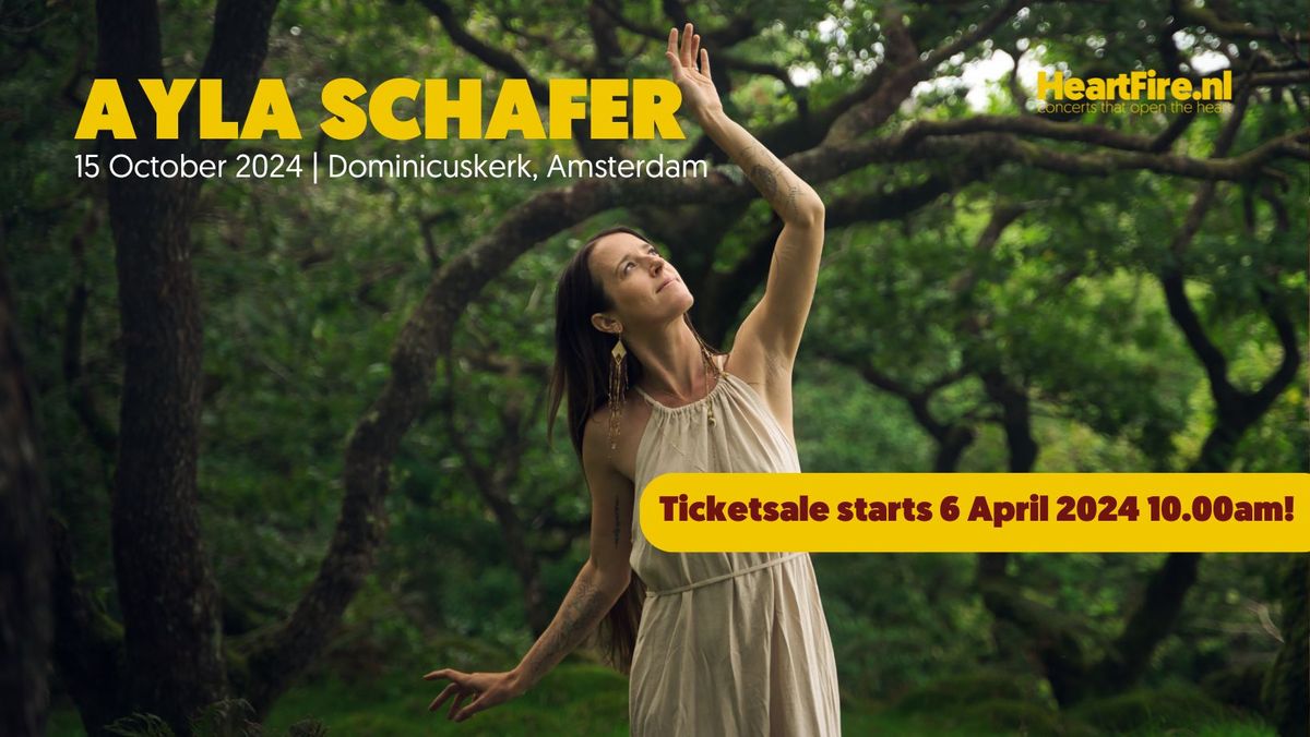 HeartFire Presents: Ayla Schafer | She Who Whispers Tour 2024 Dominicuskerk Amsterdam