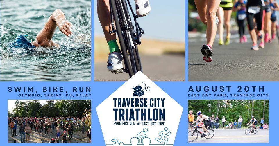 Traverse City Triathlon, East Bay Park, Traverse City, 20 August 2023