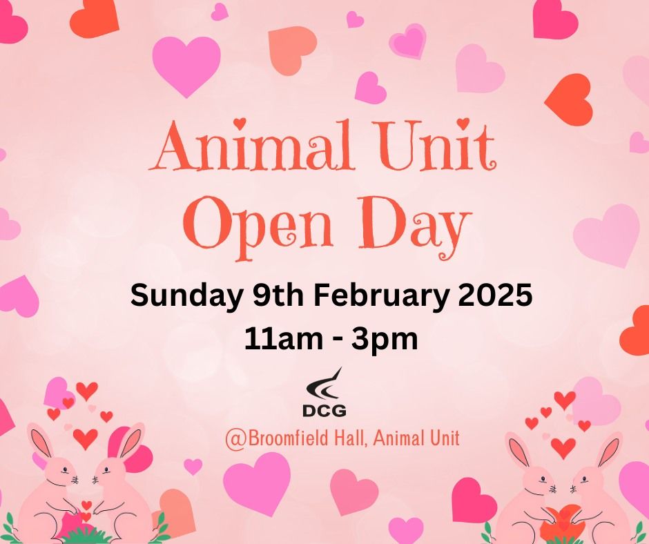 Animal Unit Open Day - Valentines Themed 