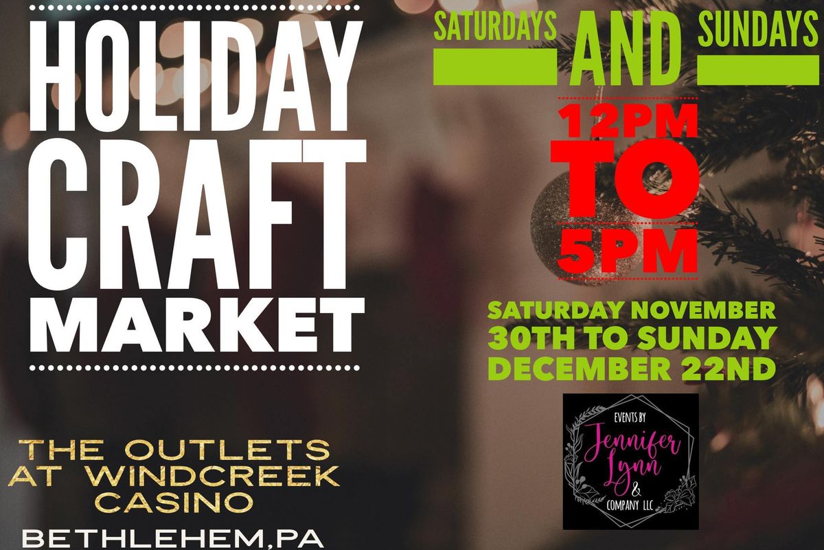 Windcreeks Holiday Craft Market 