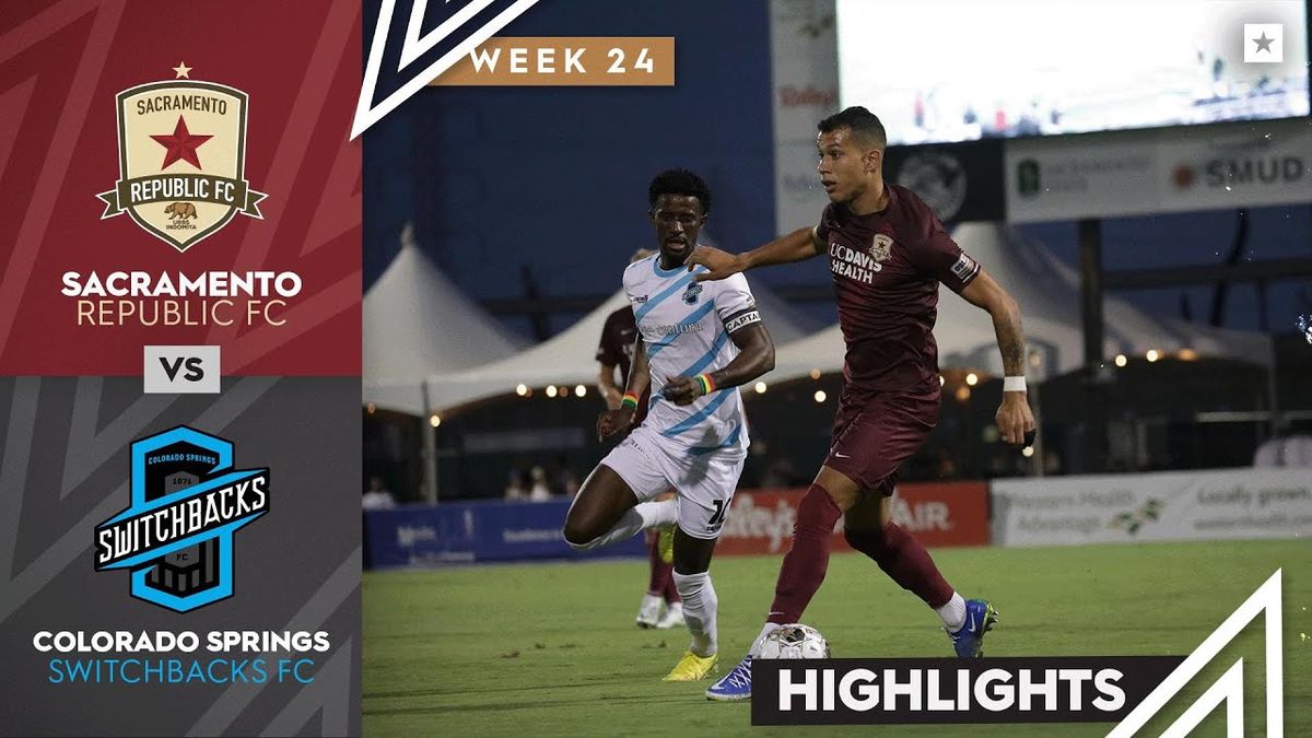 Colorado Springs Switchbacks FC vs. Sacramento Republic FC
