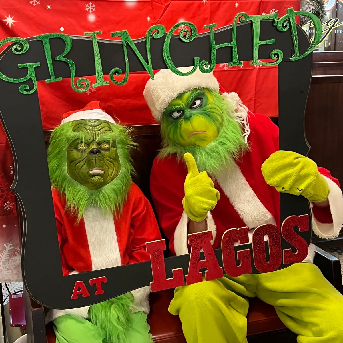 Get Grinched at Lago\u2019s \ud83d\udc9a