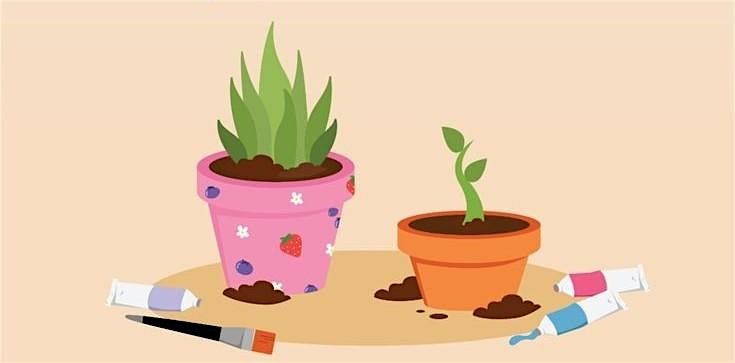 PLANT POT PAINTING