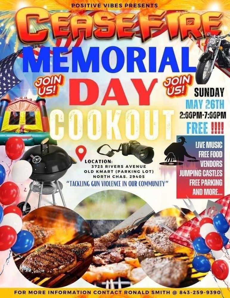 Cease Fire Memorial Day Cookout