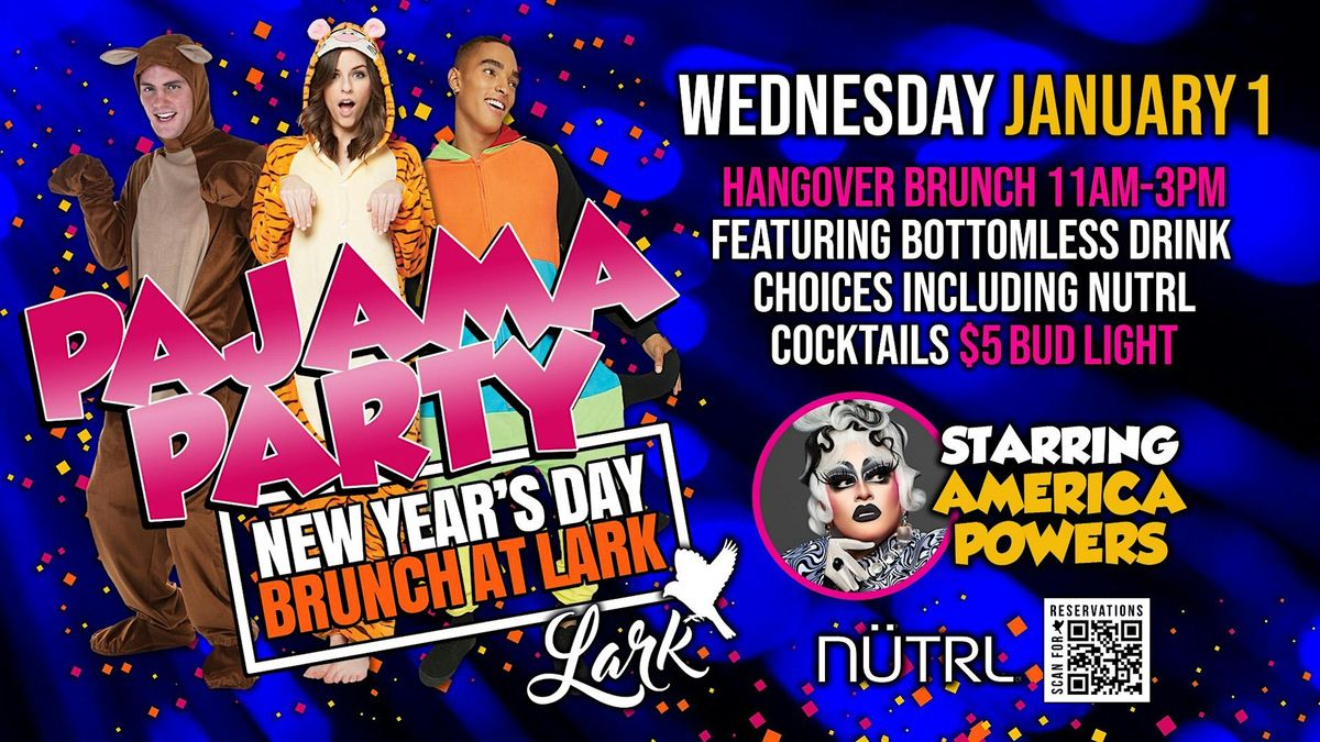 Pajama Party New Year\u2019s Day Drag Brunch 2025