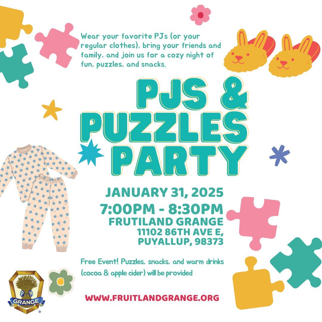 PJs & Puzzles Party