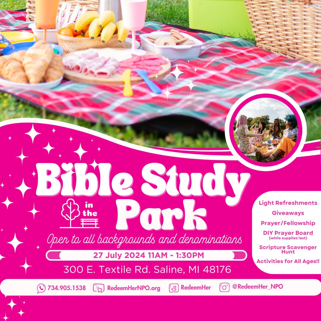 Bible Study in the Park \ud83d\udcd6