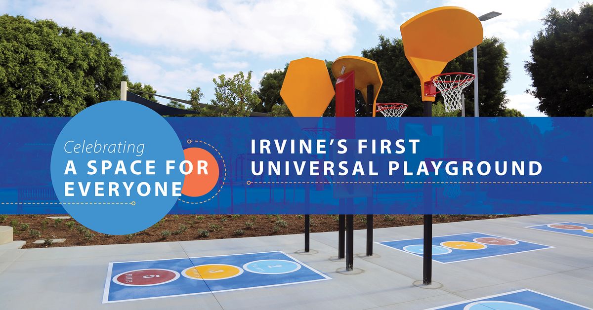 Sweet Shade Universal Playground Ribbon Cutting