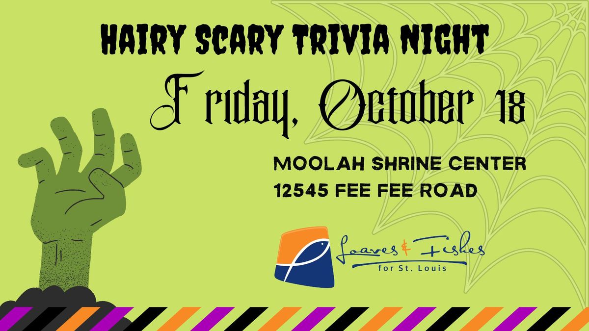 Hairy Scary Trivia Night