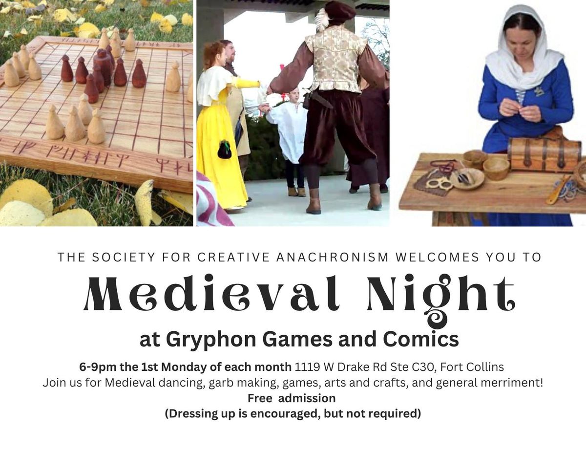 Medieval Night @ Gryphon Games
