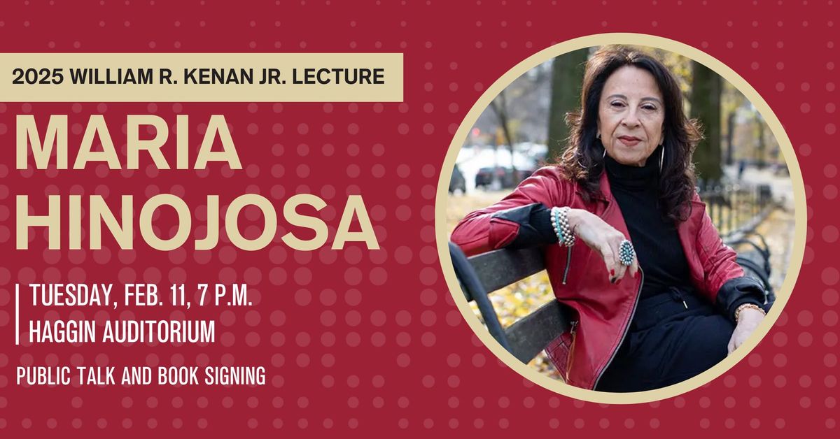 Maria Hinojosa: 2025 Kenan Lecture