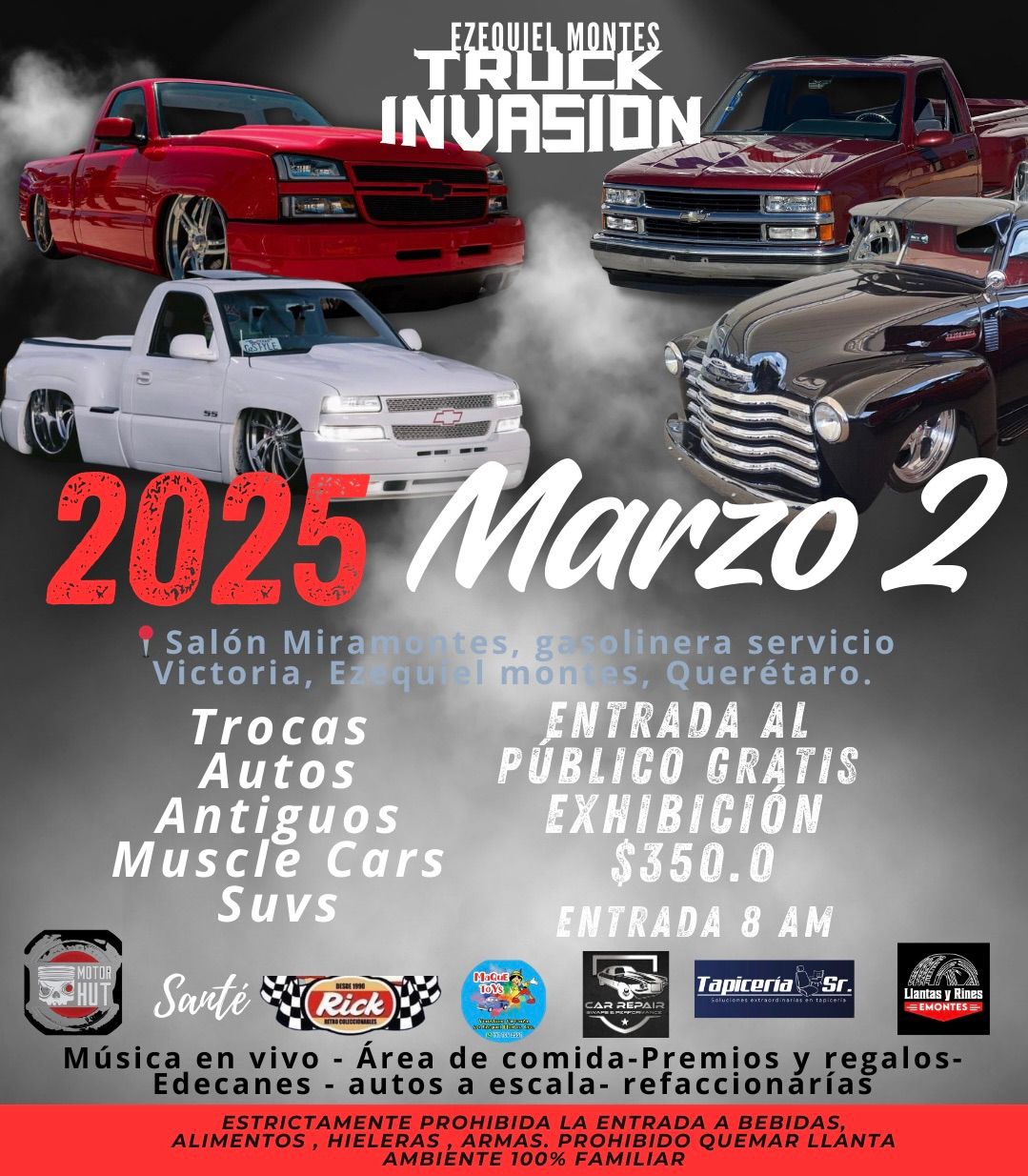 Ezequiel Montes Truck Invasion