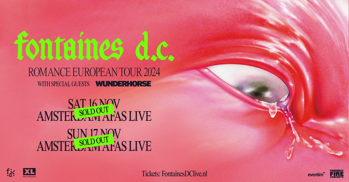 Fontaines D.C. \u2022 AFAS Live | SOLD OUT