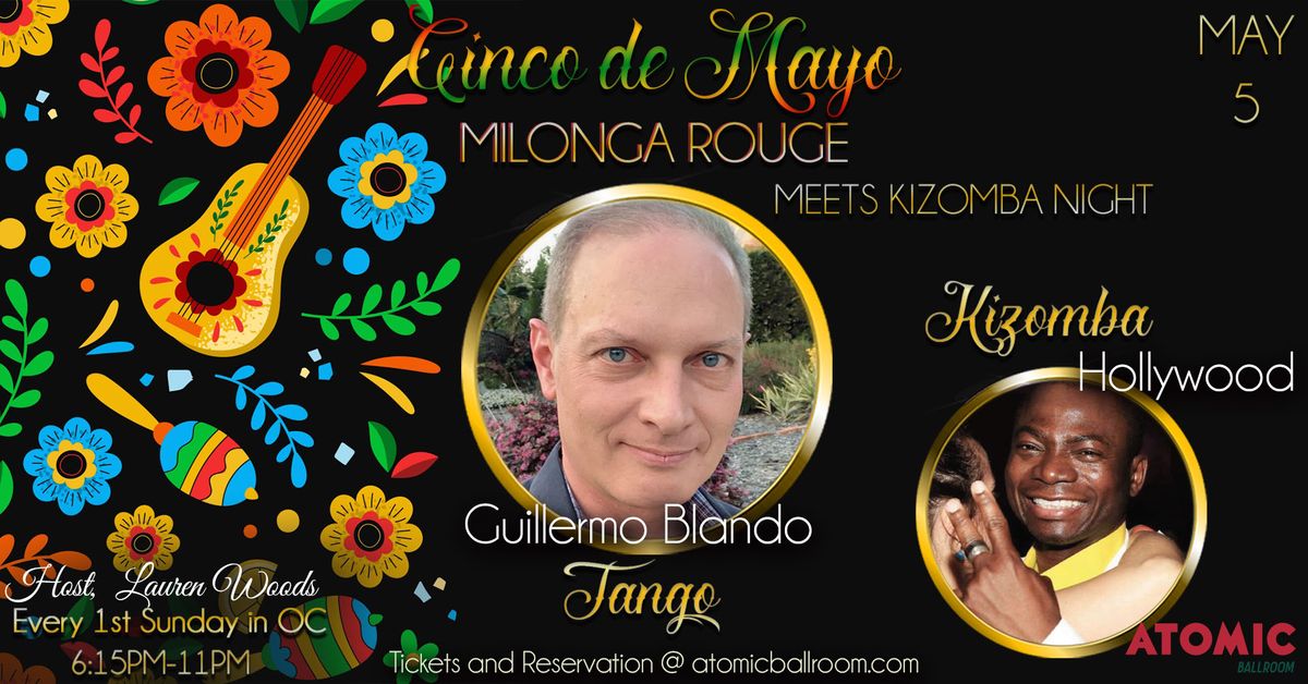 CINCO DE MAYO Milonga Rouge and Kizomba Night
