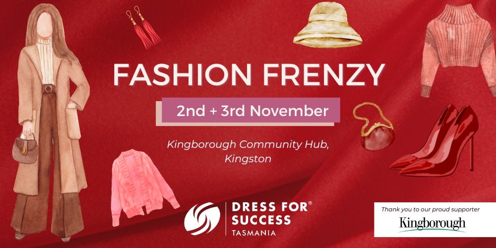 Fashion Frenzy hosted by Dress for Success Tasmania