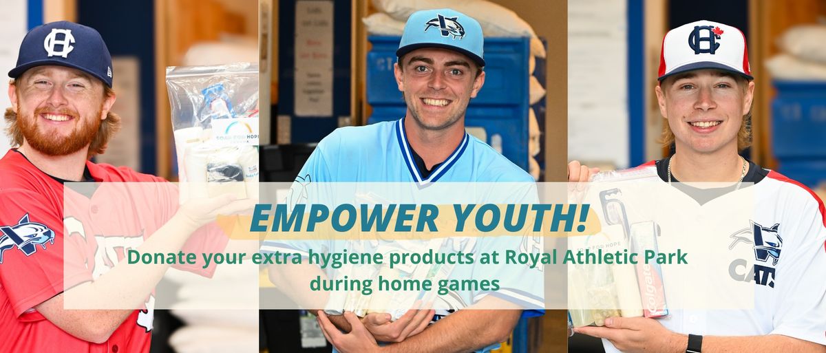 Empower Youth with Soap for Hope Canada and the Victoria HarbourCats! ?