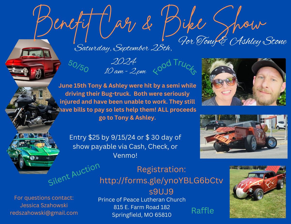 Tony & Ashley Stone Benefit Car & Bike Show