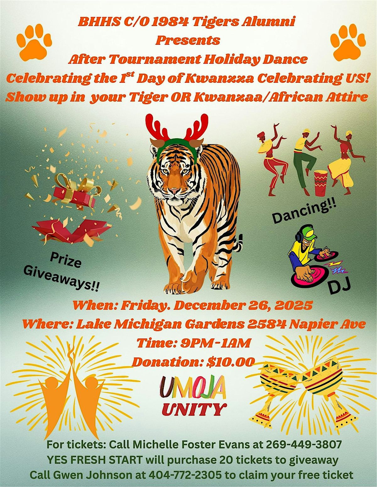 BHHS C\/O 1984 Presents: Alumni\/Kwanzaa Holiday Dance