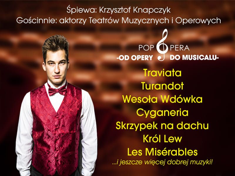 Koncert Pop Opera - od opery do musicalu - Jasionka, Rzesz\u00f3w, G2Arena \/ ZEN.COM EXPO