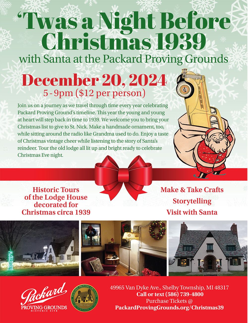 Twas The Night Before Christmas at Kelsey Theatre - Mercer County Community College