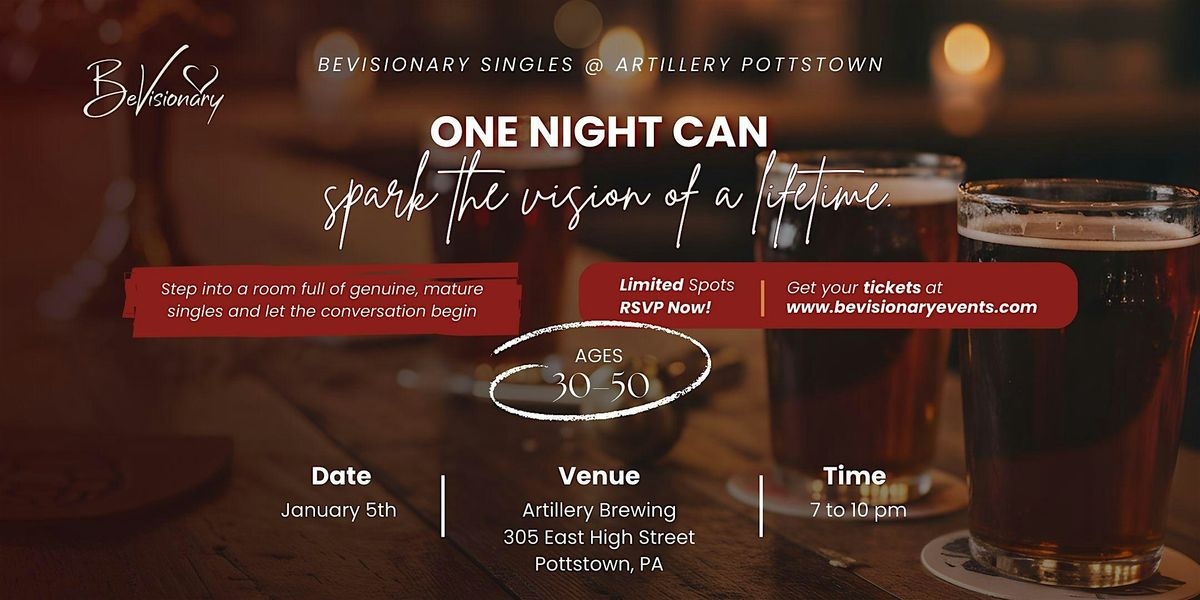 BeVisionary Singles @ Artillery Pottstown