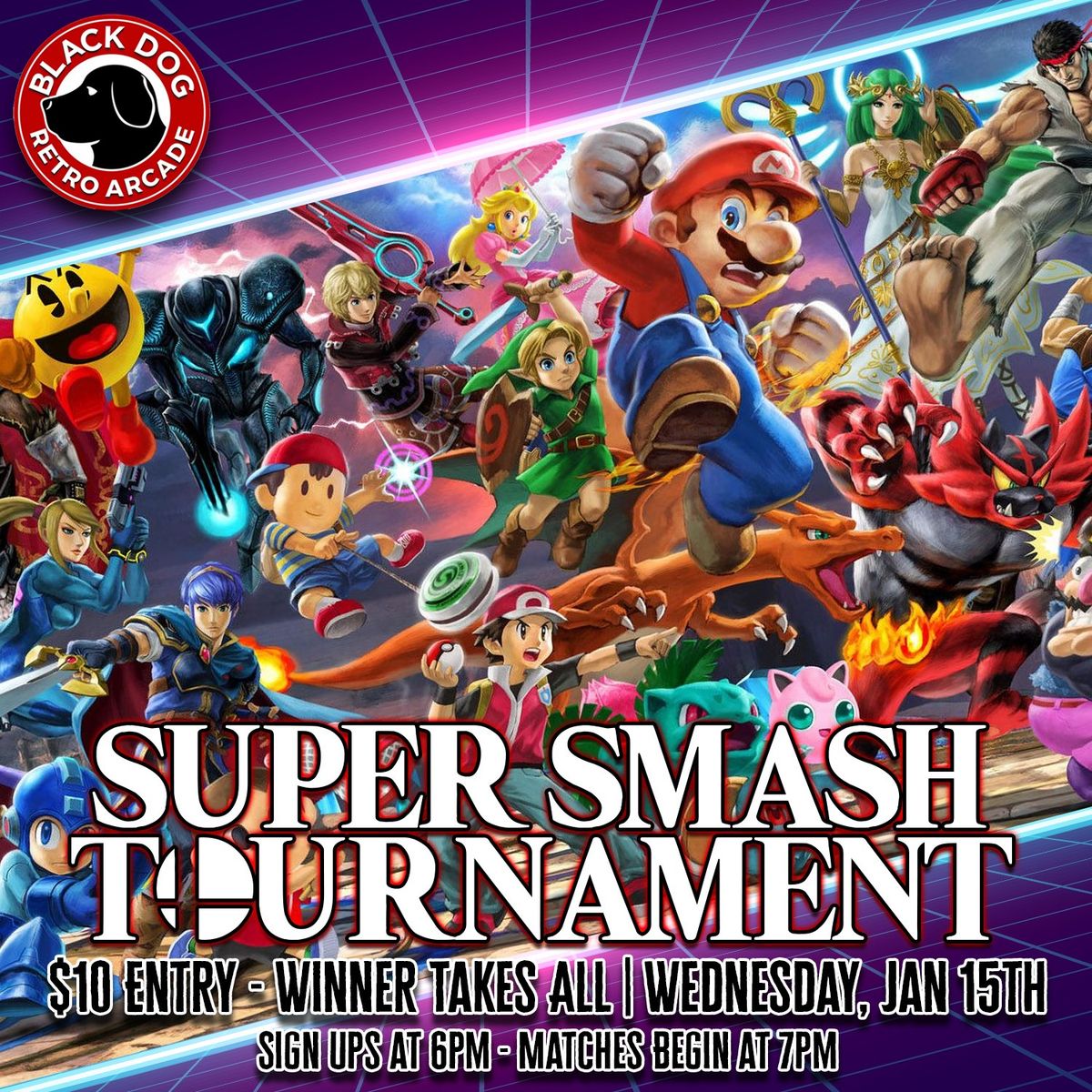 BDRA's Super Smash Tournament - $10 Entry, Winner Takes All