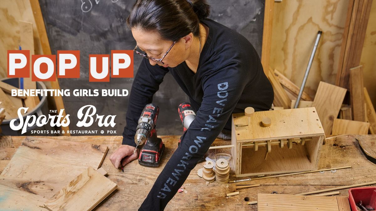 Let's Go Girls Build Pop Up Shop