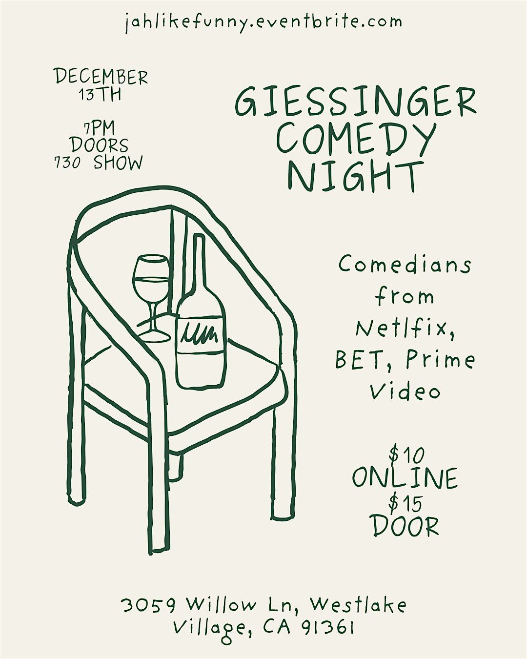 Giessinger Comedy Night