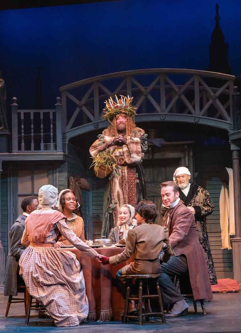 A Christmas Carol at Kansas City Repertory Theatre - Spencer Theatre