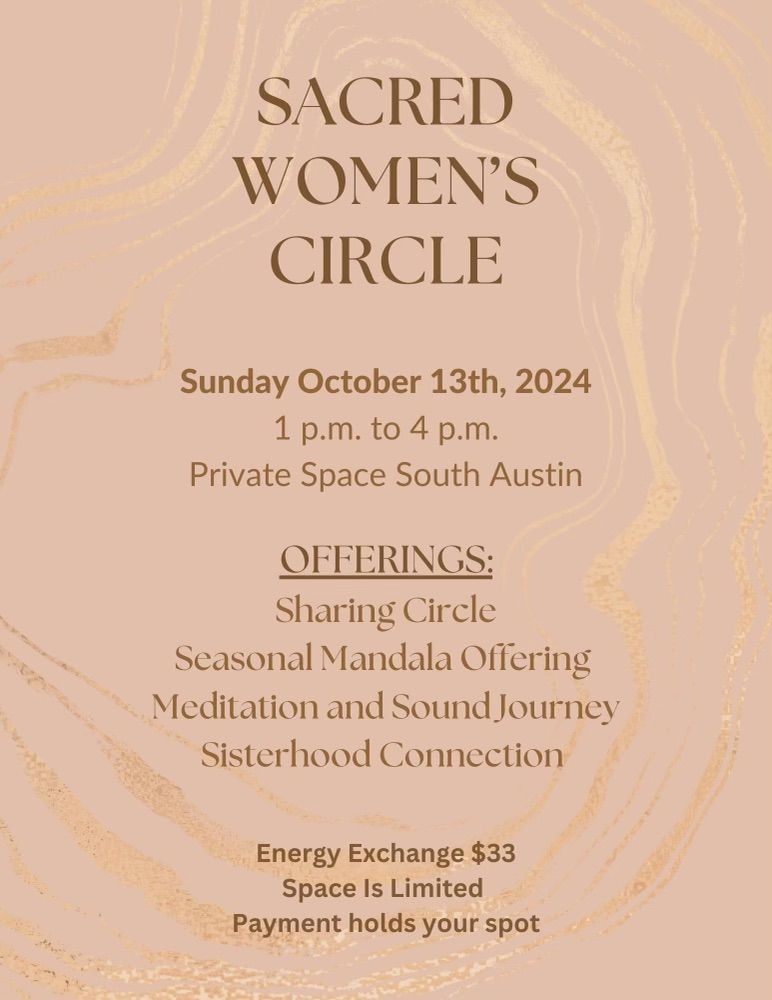 Sacred Sister Circle 