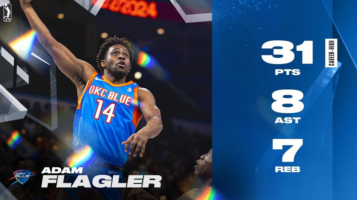 Parking Oklahoma City Blue at Delaware Blue Coats