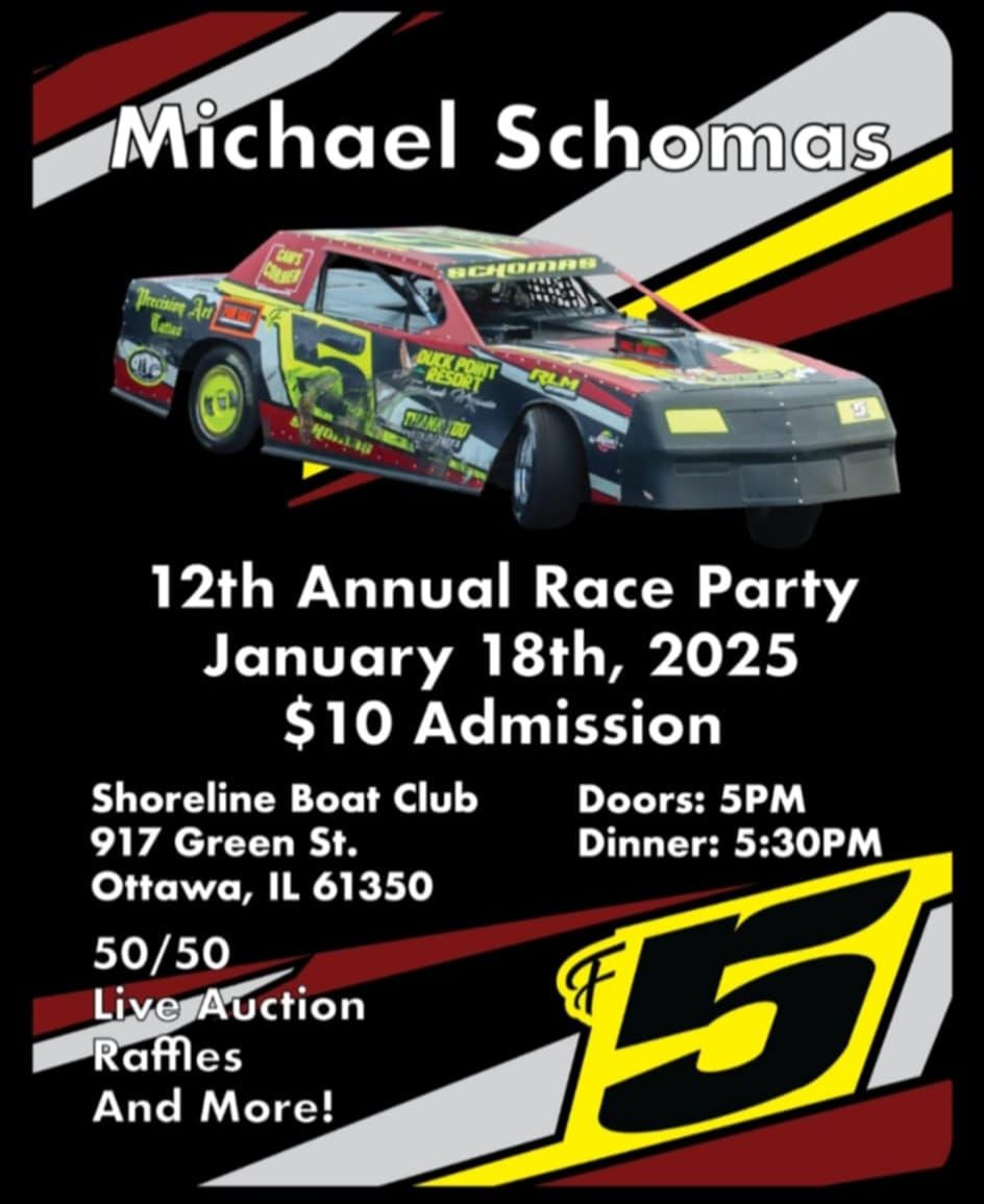 Michael Schomas 12th annual Race party and FINAL