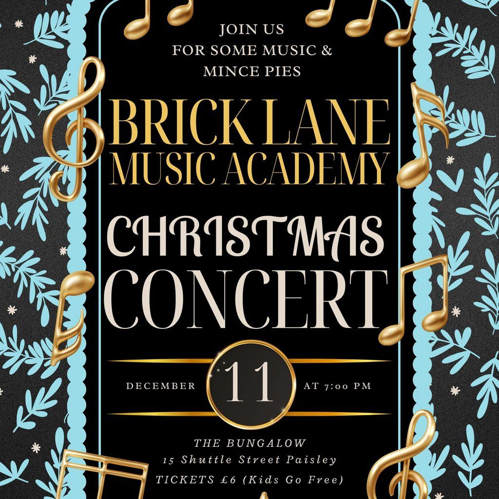 Brick Lane Music Academy Christmas Concert