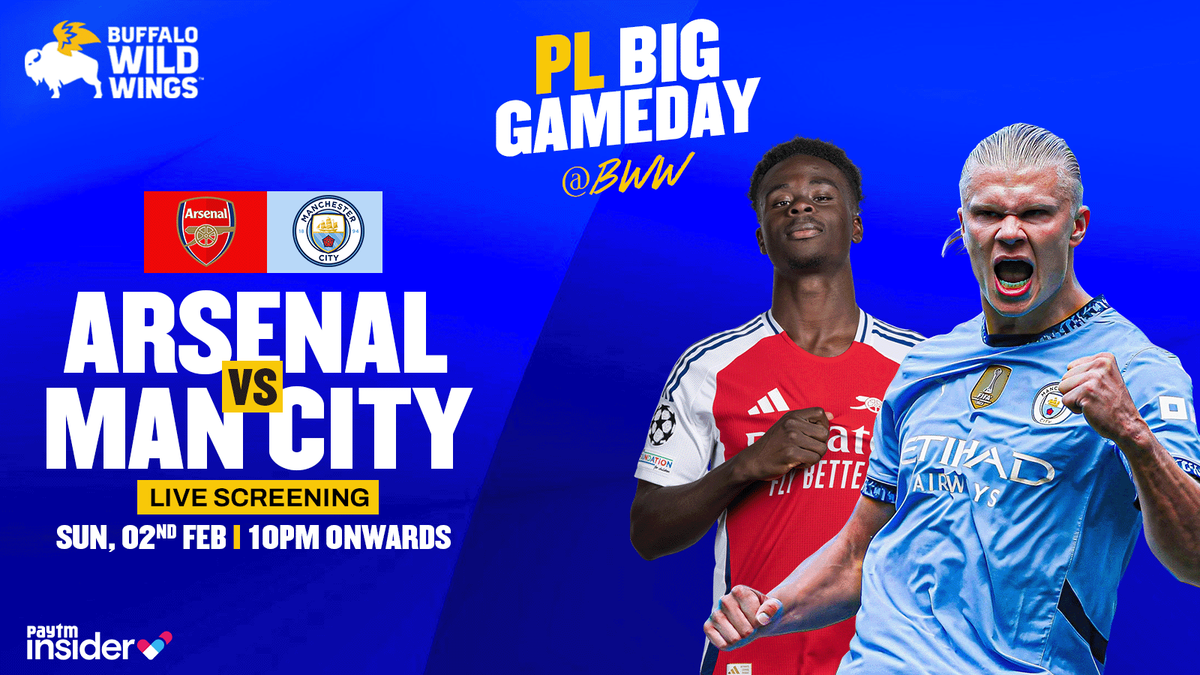 Arsenal vs Man City Live Screening