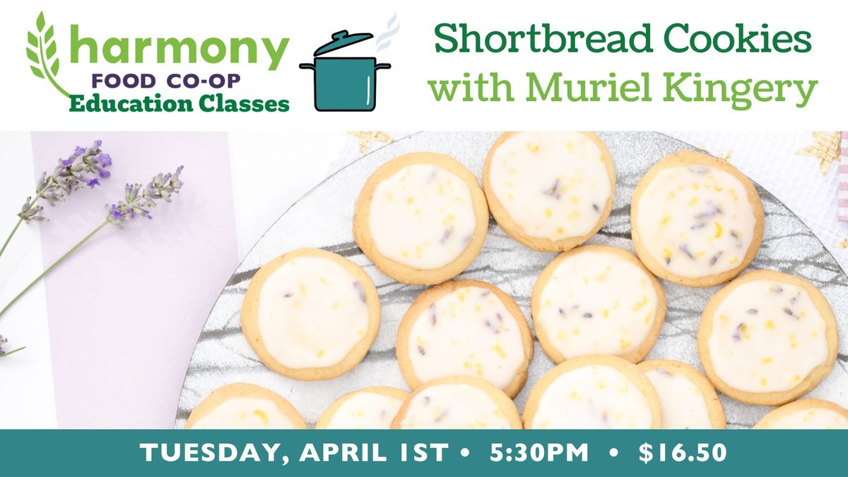 Creative Shortbread Cookies with Muriel Kingery