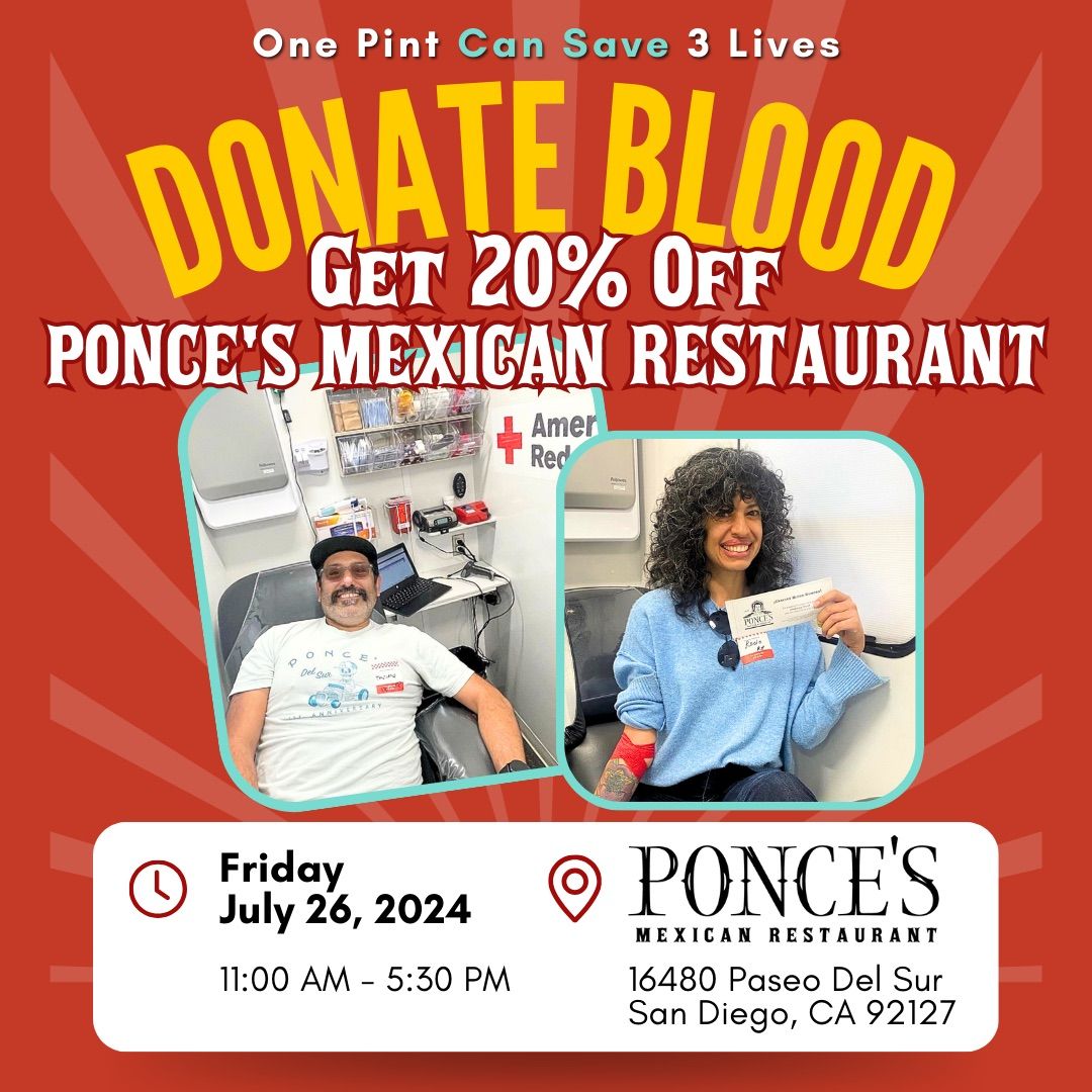 Ponce's Del Sur Blood Drive