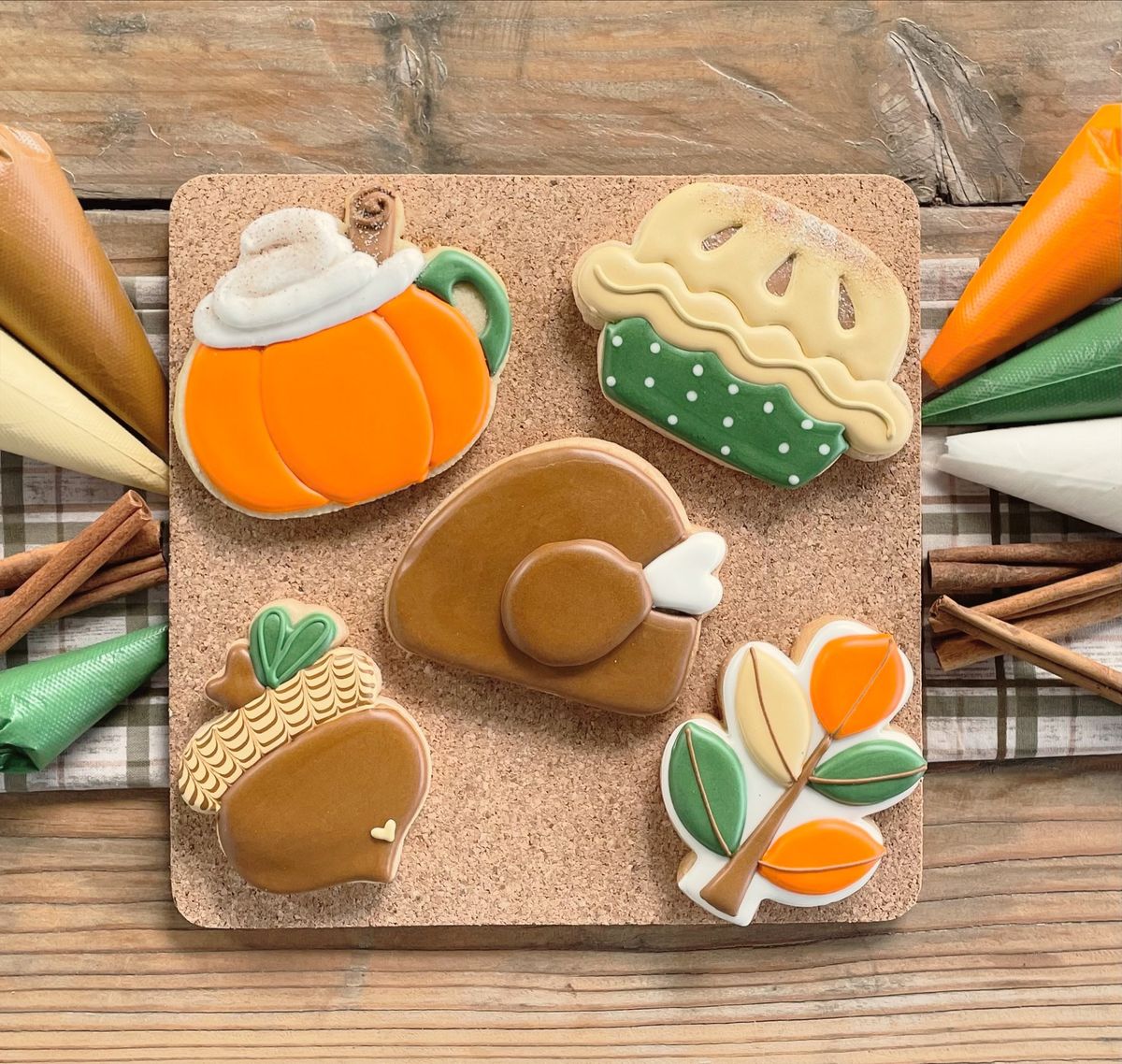 Thanksgiving Cookie Decorating 