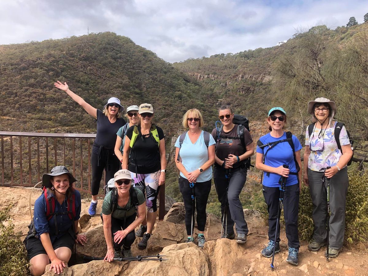 Morialta Hogans Trail and Third Falls Hike (10km)