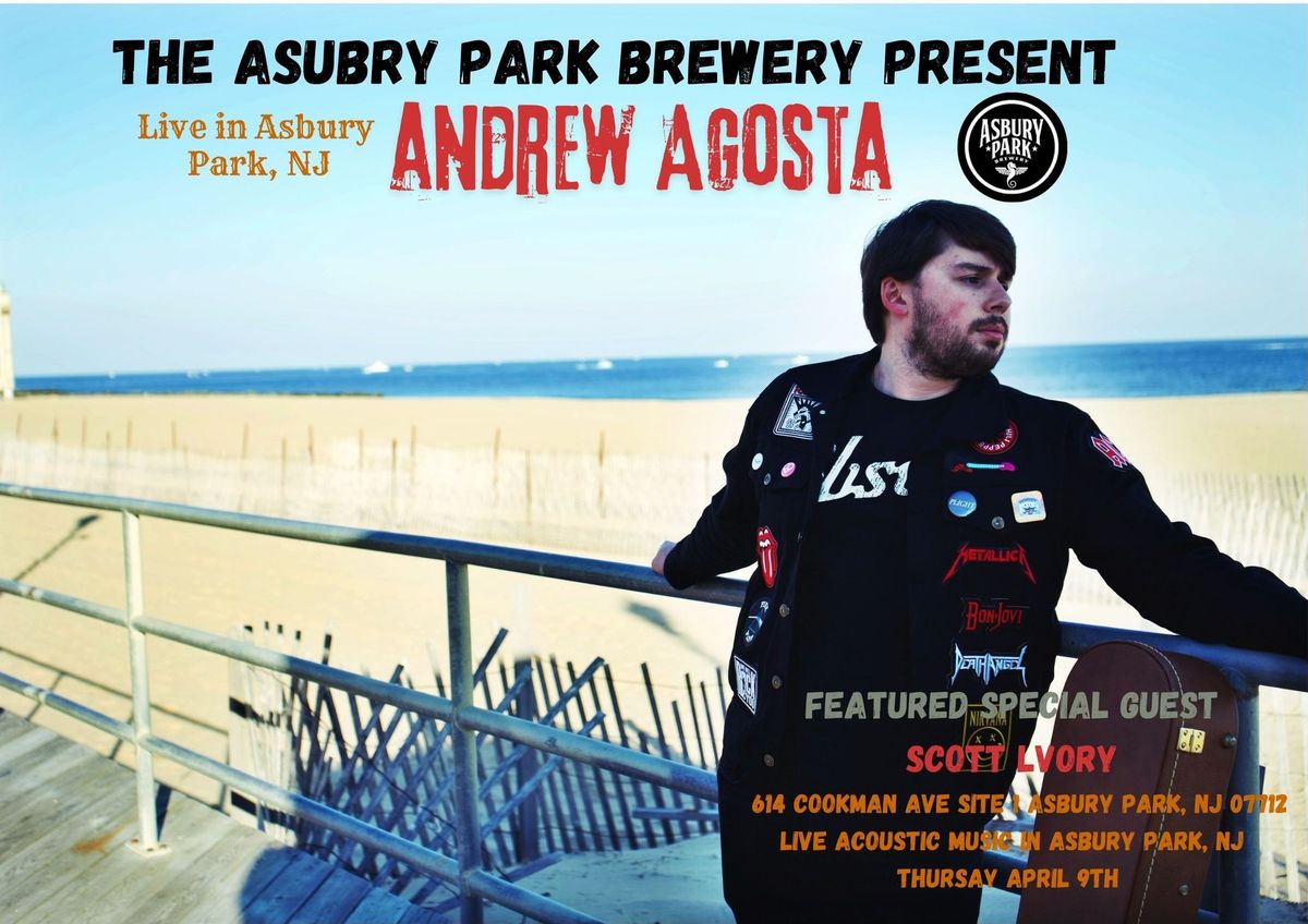 Asbury Park Brewewy\/ Special Guest Scott Lvory 