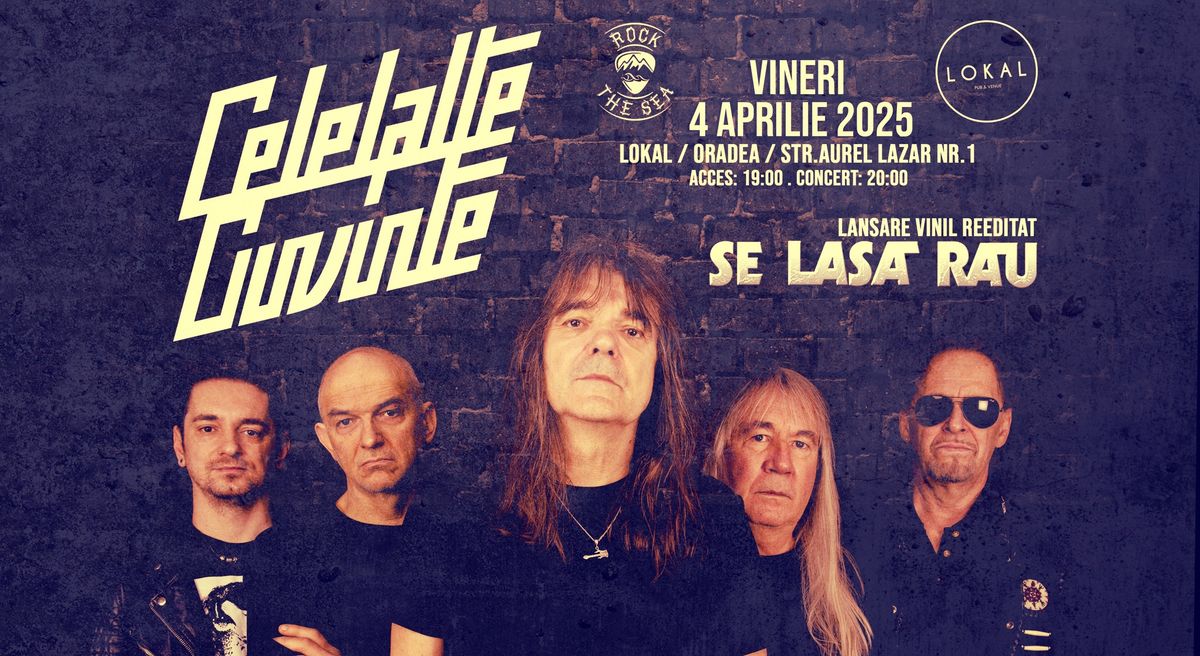 Concert Celelalte Cuvinte - Lansare vinil reeditat "Se Lasa Rau"