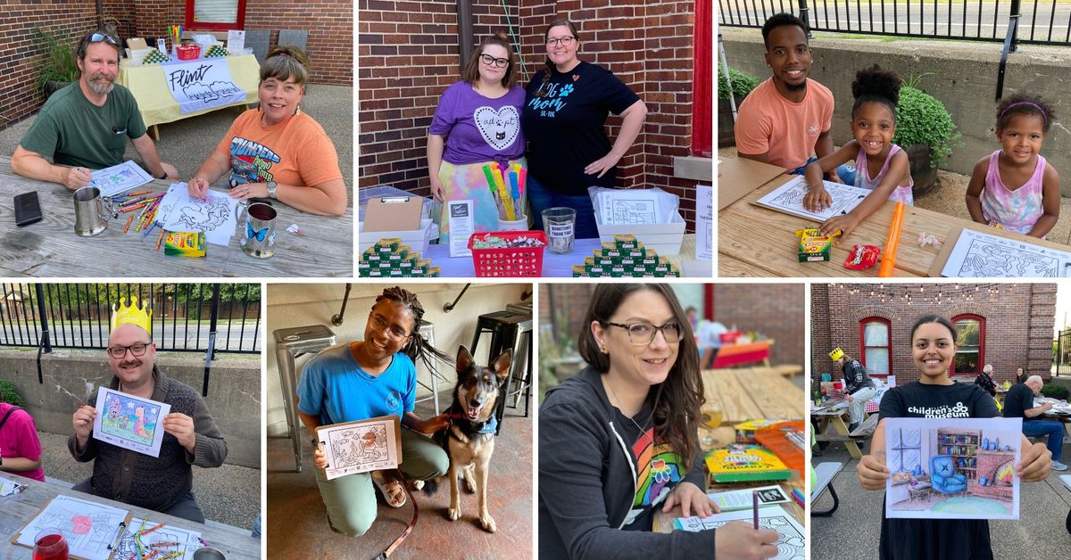 3rd Annual FREE Flint Pride Coloring Party by Flint Handmade with Wellness Services