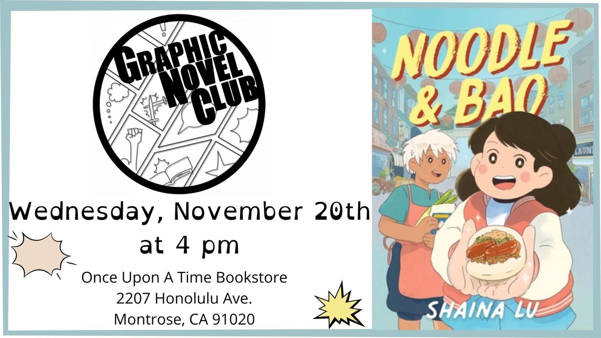 Graphic Novel Club: Noodle & Bao by Shaina Lu