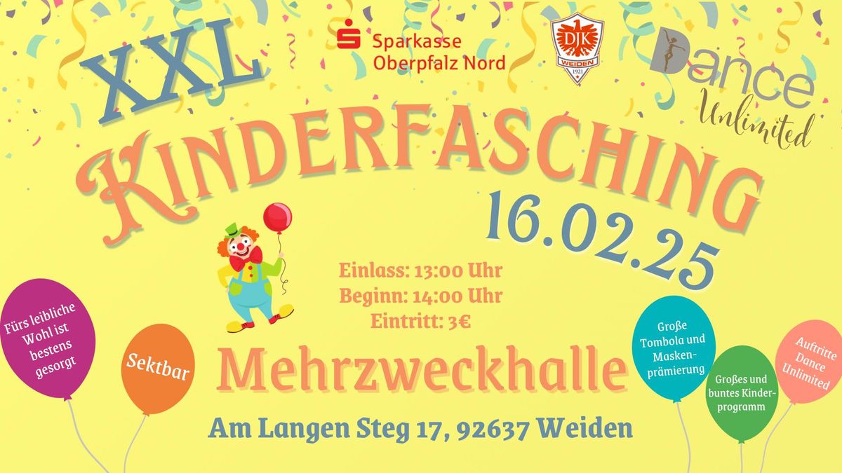 XXL Kinderfasching Weiden