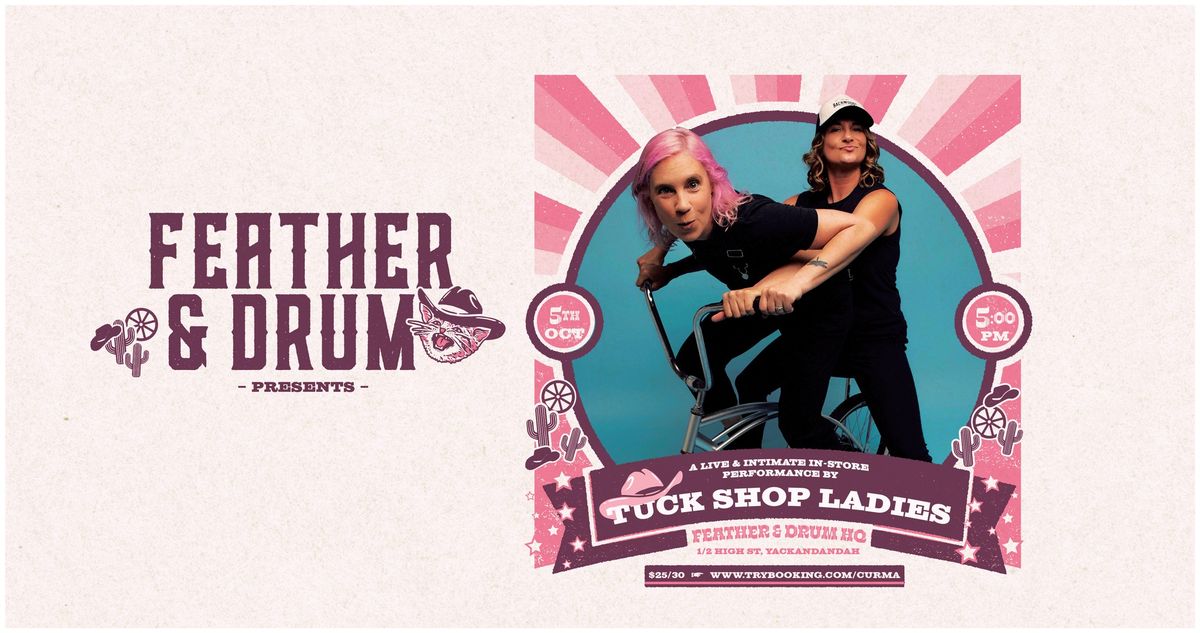 Tuck Shop Ladies in-store at Feather & Drum Hat Co.