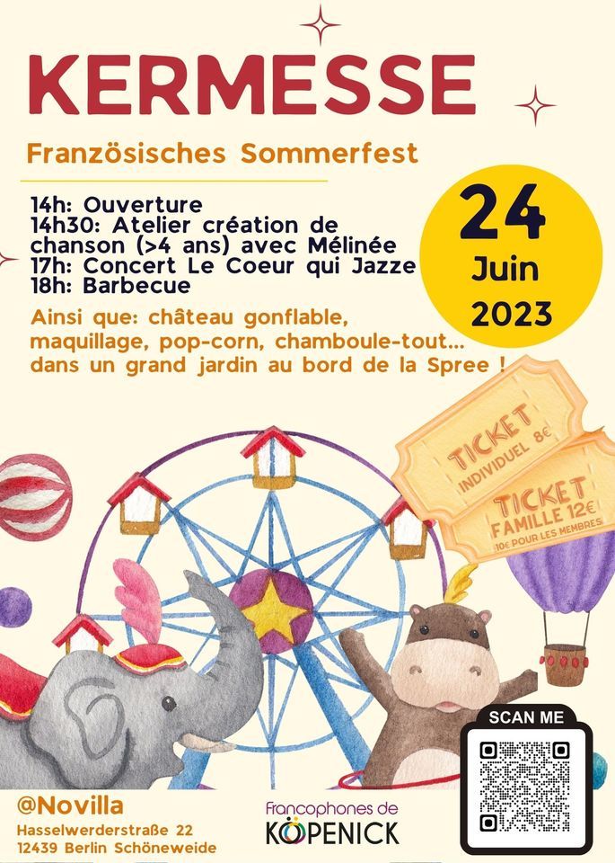 Kermesse \/ Franz\u00f6sisches Sommerfest!