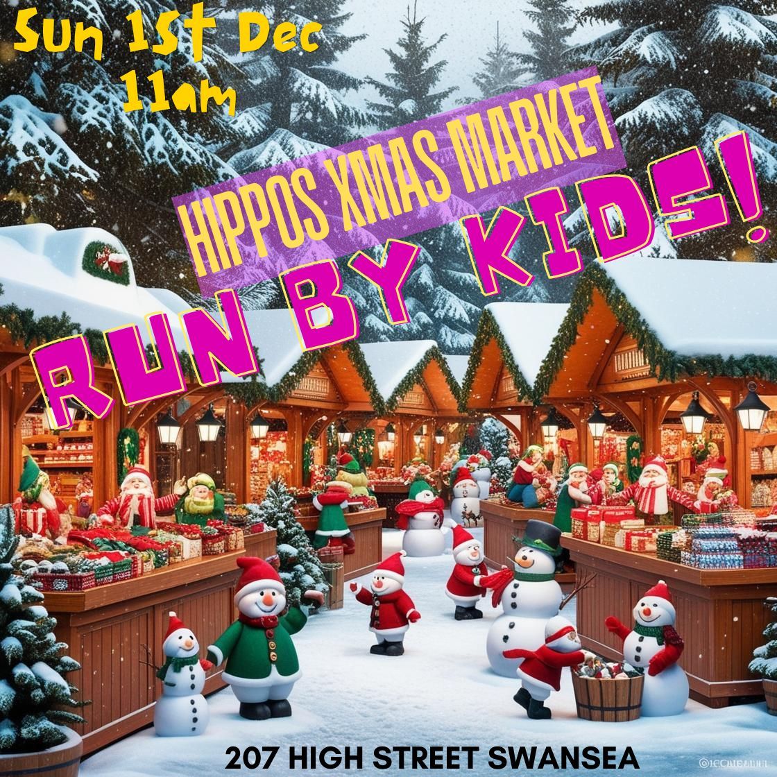 RUN BY KIDS Christmas market