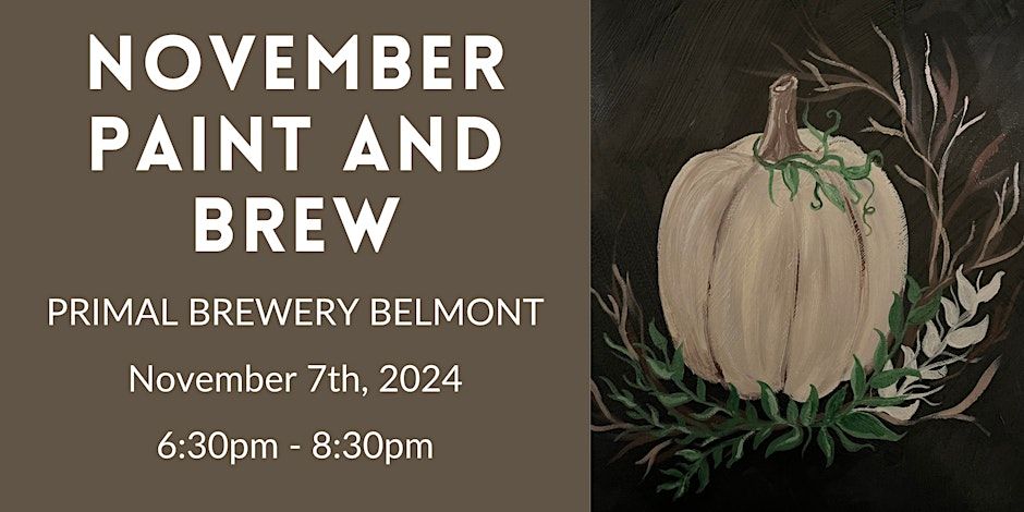 November Paint & Brew