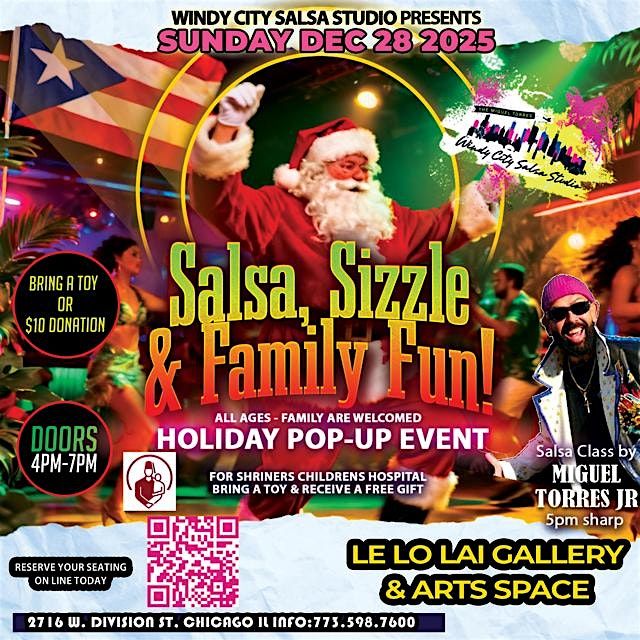 Holiday Family Salsa Pop-Up Party!