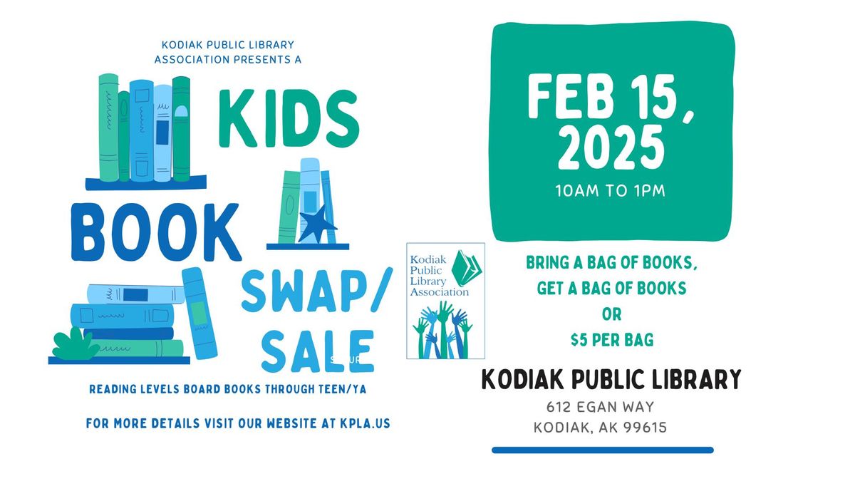 KPLA's 2025 Kids Book Swap\/Sale