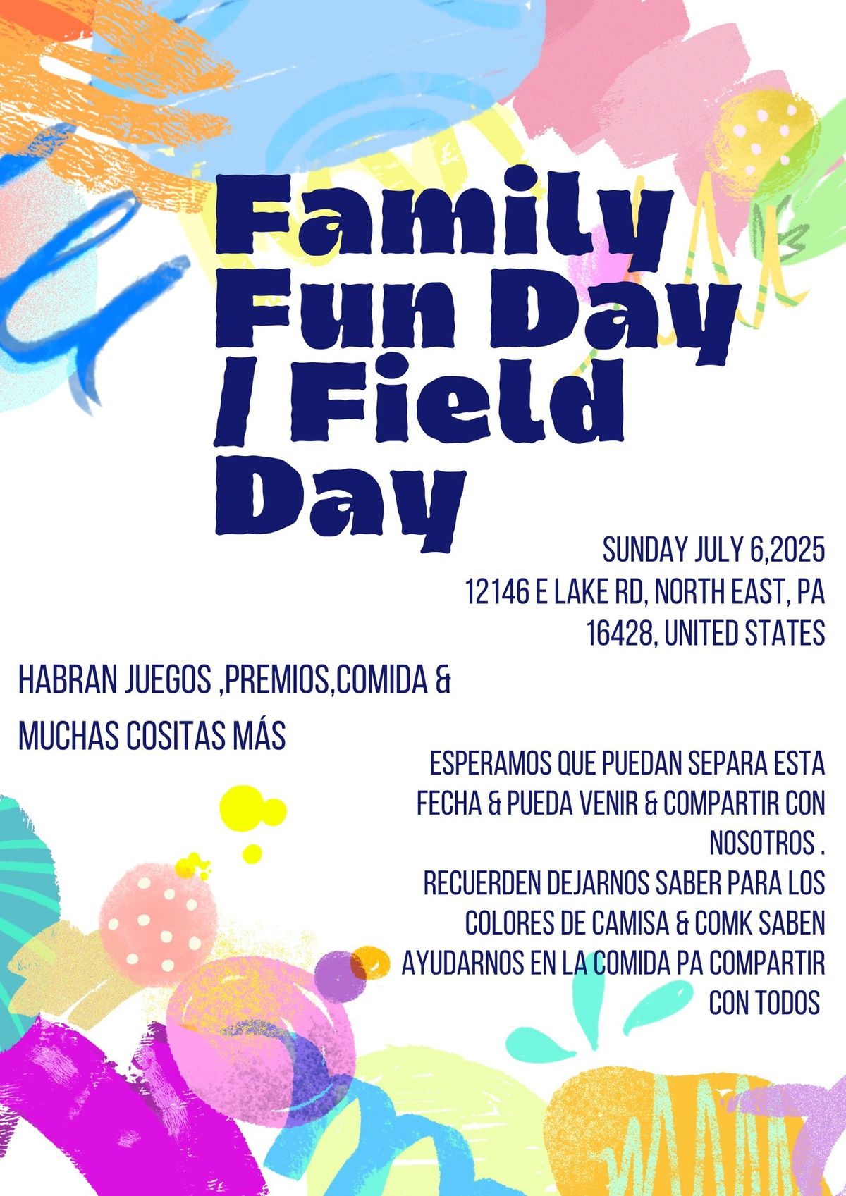 UXCC Family FunDay\/Field Day